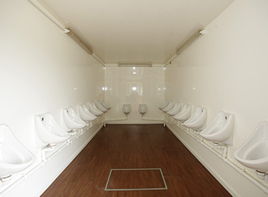 Urinal hire in the event industry